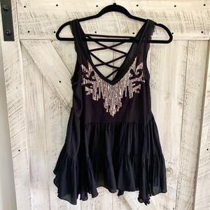 Free People Black top